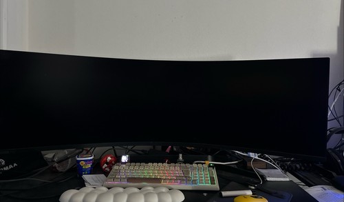 Samsung Odyssey Neo G9 49" Mini-LED Monitor da Gioco - Bianco - Photo 3/5