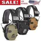 Electronic Shooting Ear Muff Slim Walkers Razor Shooting Anti-noise Earphone US