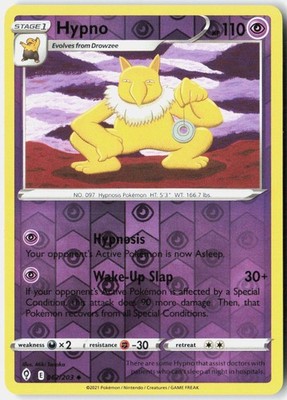 Hypno 062/203 Holofoil Pokemon Card
