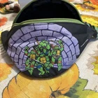 Vintage Mirage Studios 1989 Teenage Mutant Ninja Turtles Colorful Fanny Pack