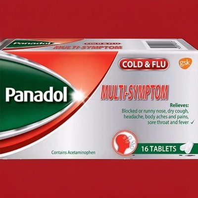 Panadol Multi-Symptom Cold & Flu - 16 tablets NO IMPORT FEES