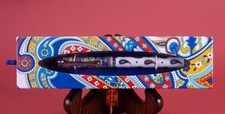 Vera Bradley Ball Point Pen Marina Paisley Blue in Box Black Ink Retired