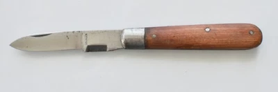 Altes Taschenmesser Solingen – Vintage Arbeitsmesser – Holzgriff – ca. 1950 21 - Bild 1 von 4