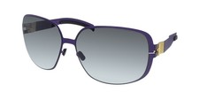 NEW MYKITA HELEN SUNGLASSES OVERSIZED 63-14-140 METAL  PLASTIC WOMENS PURPLE