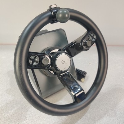 Logitech G J-U0007 Steering Wheel Controller Wired WHEEL ONLY - READ DESCRIPTION