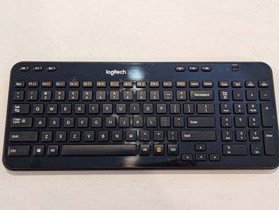 Logitech K360 (p/n: 820-004554) Wireless Keyboard w/USB Dongle TESTED & WORKS