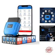 NexLINK Bluetooth Scanner for Car - Check Engine Light Code Reader with Live ...