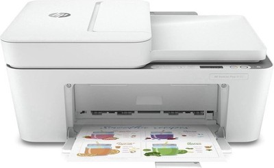 HP DeskJet Plus 4155 Wireless All-in-One Printer - Compact Inkjet w/ LCD Screen