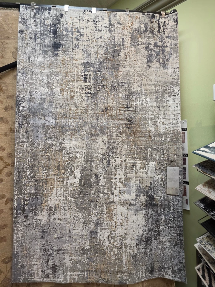 Alfombra Karastan: Colección Tryst - Gris Marsella 5'x8' ¡Nueva! Foto 3 de 4