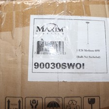 Maxim Deven 1-Light Mini Pendant Ceiling Light 60W 8" H x 4" W 90030SWOI