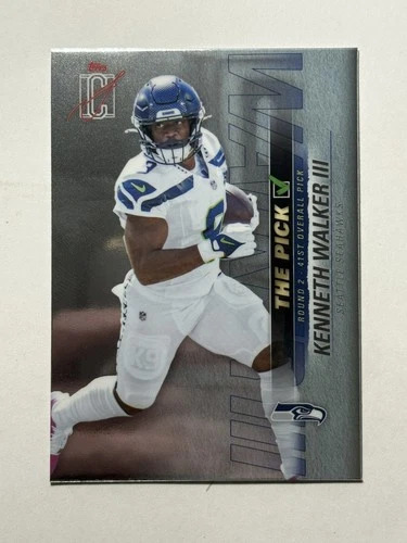 2025 Topps Signature Kenneth Walker III Base (RAW)