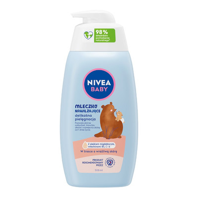 5900017090344 Nivea Baby mleczko nawilżające delikatna pielęgnacja 500ml (P1) 