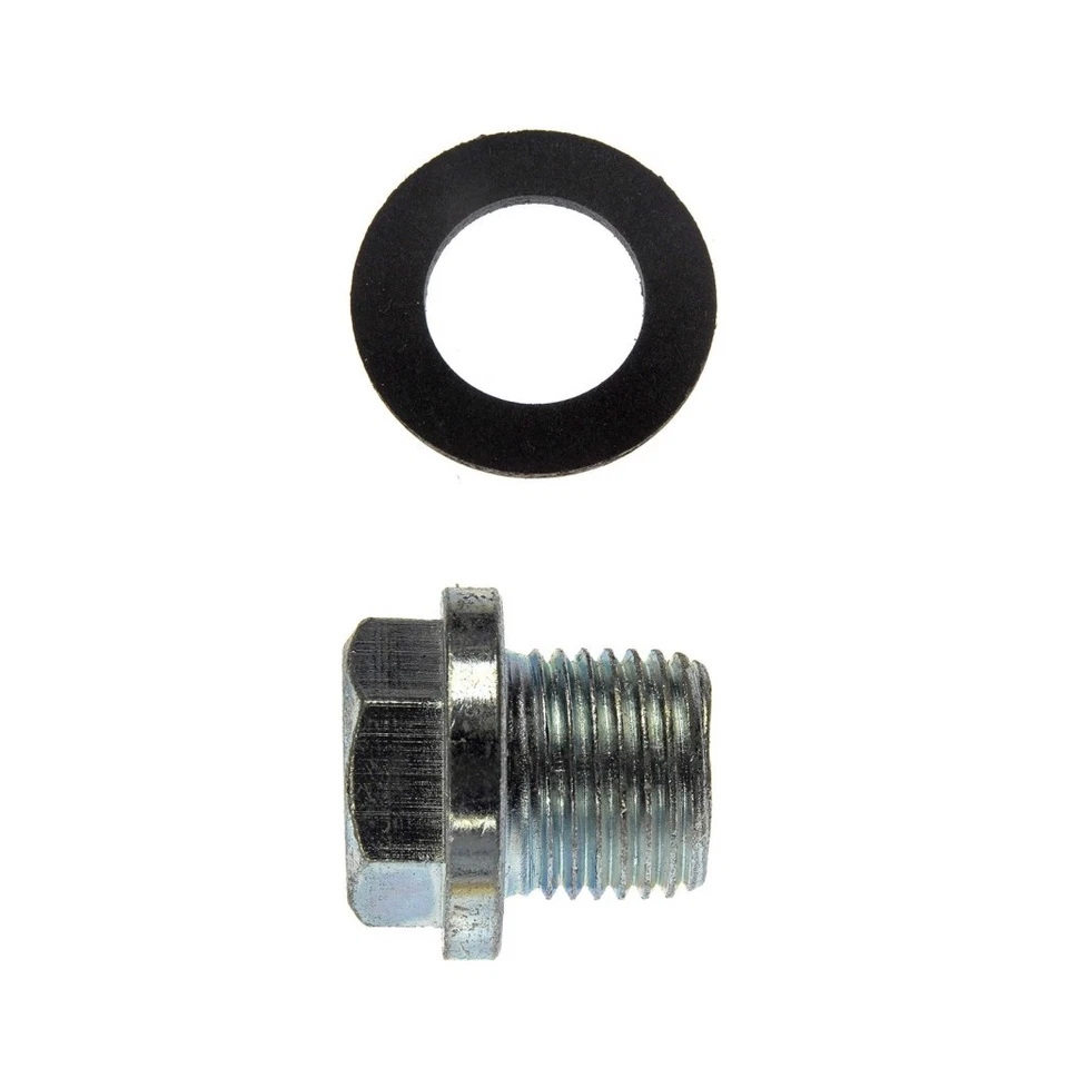 For Jaguar XJ12 1994 1995 1996 Oil Drain Plug | 5 Pieces | Steel Material Silver - Image 3 of 4