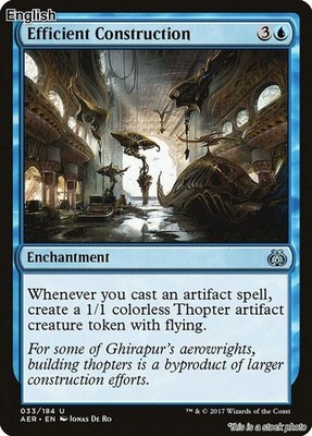 MTG Efficient Construction [AER - 33] LP