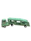 Vintage 18" TONKA Mint Green Pressed Steel Hauler Carrier