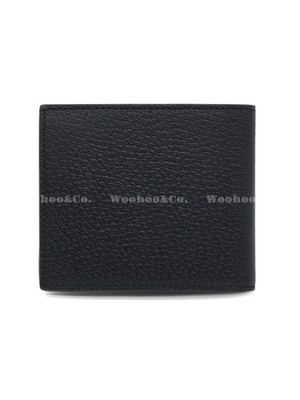 Gucci Metal Bee Decorative Hot Stamped Logo Double Fold Wallet