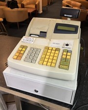 Sharp XE-A301 Retail Cash Register Till Twin Receipts Both Keys Included