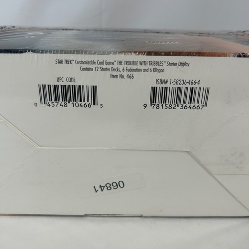 Star Trek The Trouble With Tribbles Starter Deck Sealed Case Box CCG Decipher - Picture 5 of 6