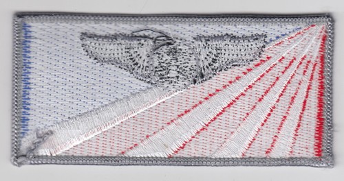 Parche de etiqueta con nombre de veterano de aviación del ejército de Estados Unidos insignia servicio de motociclista tripulación aérea - Imagen 2 de 2