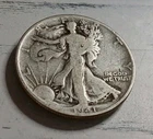1941-P 50C Silver Walking Liberty Half Dollar #2 (No Combined Shipping)