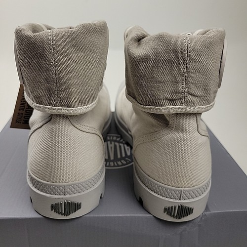 Palladium Baggy Turn-down 02353-095-M Vapor/Metal Canvas Boots Men's Size 10 NIB - Picture 3 of 10