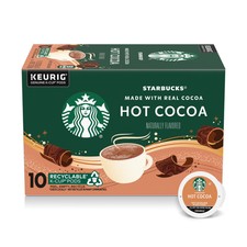 10 Count Starbucks Hot Cocoa K Cup Pods