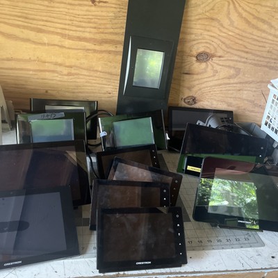 Lot of 13 Crestron Screens TSW 1060 750 1052 TPS-6X TST 902