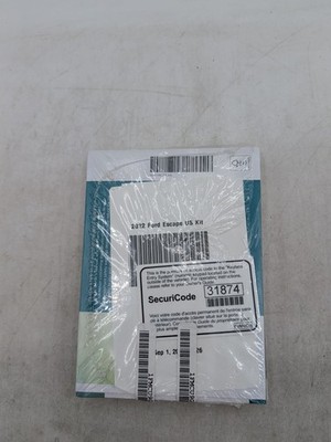 2022 FORD ESCAPE Owners Manual Book Set New Sealed  S SE SEL Titanium 22