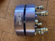 (2) 6X5.5 Hubcentric Wheel Spacers 1.5” M12x1.5 Thread