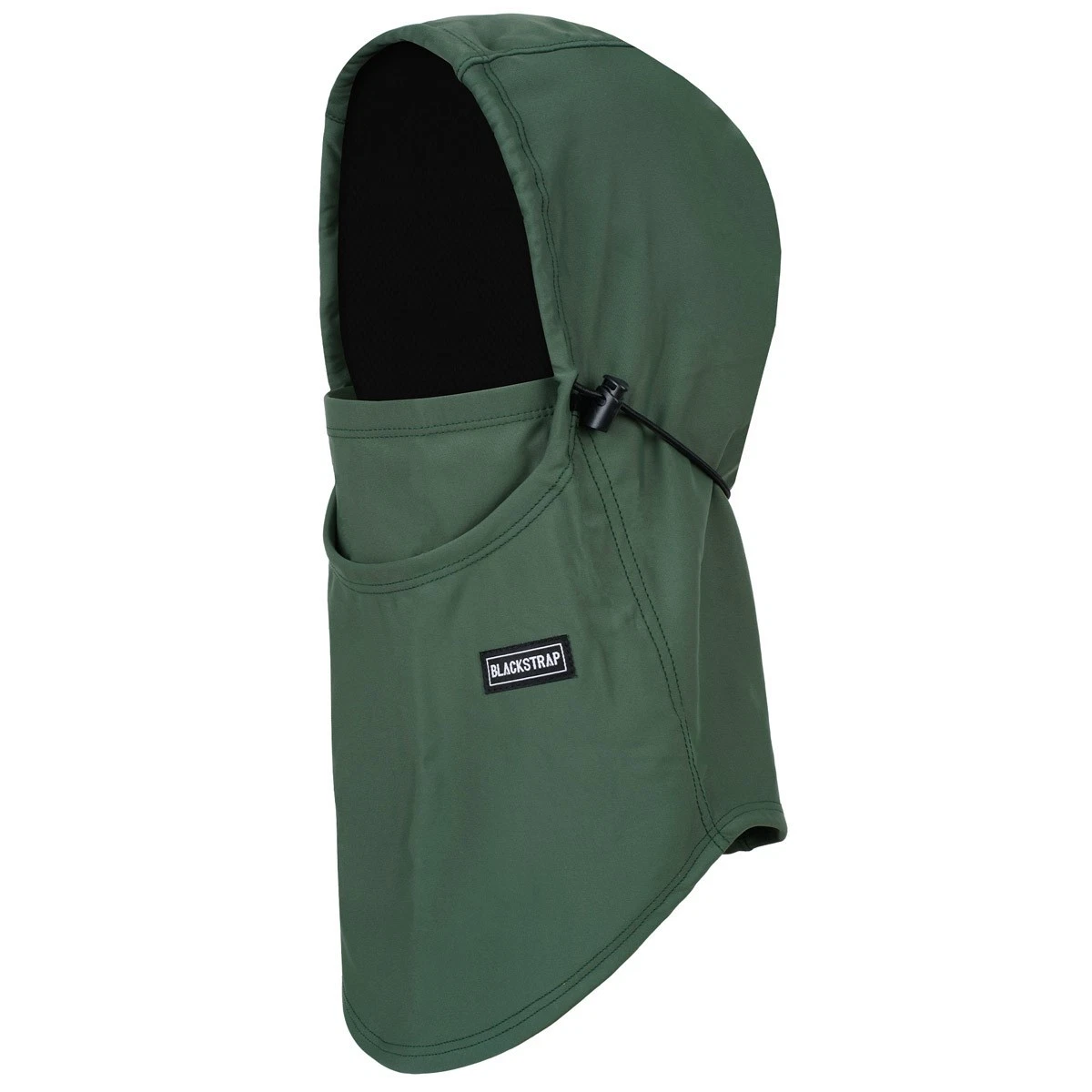 BlackStrap Adult Team Hood Adjustable Balaclava Facemask Solid Olive Green New