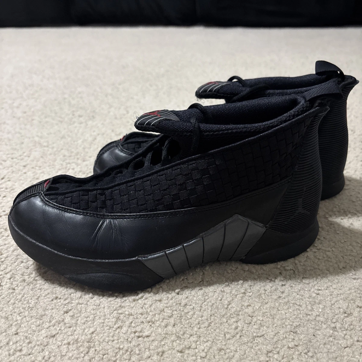 AIR JORDAN 15 Retro Stealth 17 Men’s Black Shoes Size 12 Air Jordan 15 Retro  main image 3