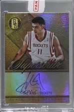 2012-13 Panini Gold Standard Superscribe 5/10 Yao Ming #36 Auto HOF w1a