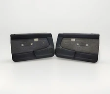 1998 - 2000 Toyota Tacoma Left & Right Door Panels Blue Gray Manual Windows OEM