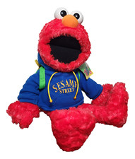 Sesame Street School Time Elmo 18" Plush Gund Kids