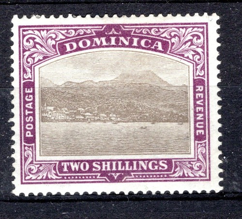 Dominica 1903 sg 34 2/- vulcano fine MM cat £42