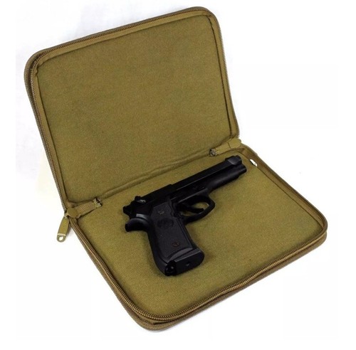 MULTICAM Army USAF Camo Soft Padded Gun Pistol Case Range Bag TABLET Ipad COVER - Picture 2 of 5