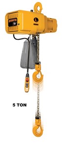 harrington hoist ton capacity chain electric er