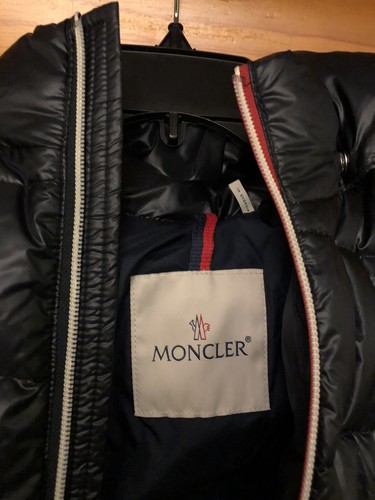kids puffer jacket navy blue Size 14 - Picture 6 of 11