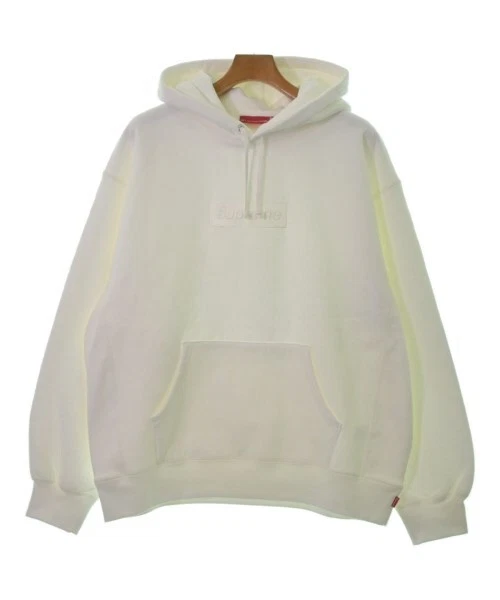 Sweat à capuche Supreme blanc L 2200447902082