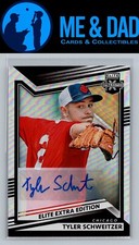 2022 Panini Elite Extra Edition #161 Tyler Schweitzer Auto