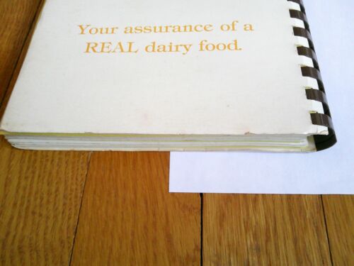 Vtg CA Creamery Cooperative Cookbook 1980s Names Recipes Dairy Collectible - Imagen 7 de 17