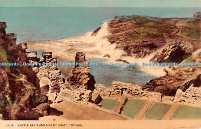 R501609 Tintagel Castle Arch and North Coast Harvey Barton