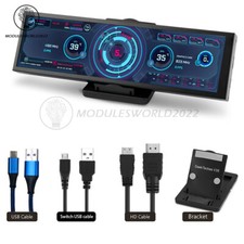 8.8"Long Strip LCD Screen 1920 480 USB-HDMI Sub-Display Monitor for Computer Car