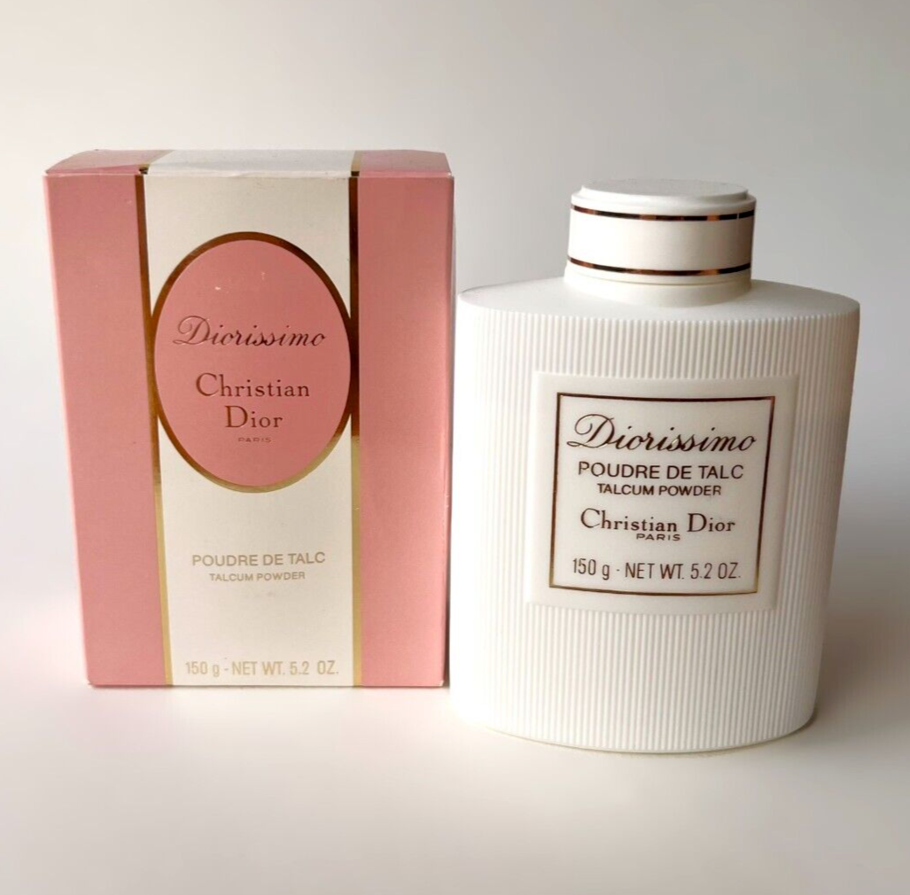 Christian DIOR Diorissimo Talcum Powder (150 g/5.2 oz) Vintage | eBay
