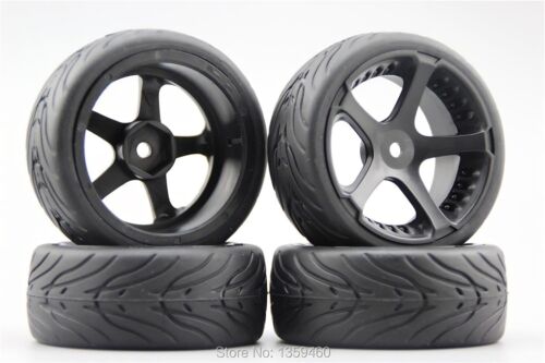 1/10 Onroad RC Auto Räder & Gummireifen für Traxxas 4tec - Hpi Rs4 Sprint2 - Bild 2 von 4