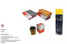 MAHLE Inspektionspaket MANNOL Klimareiniger für Peugeot 307 Break 1.6 HDi 110