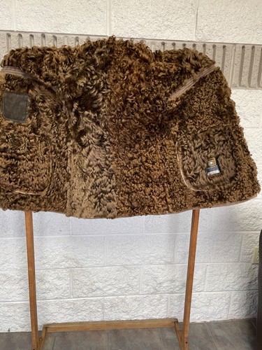 Women's Vintage Lambskin Antartex Medium Size Coat Fully Lined With Lamb Wool - 第 3/13 張圖片