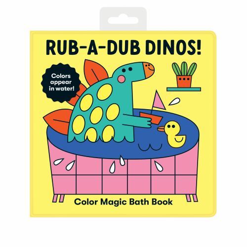 Rub-a-Dub Dinos! Color Magic Bath Book by Mudpuppy (Bath book) - Image 2
