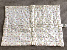 Vintage Baby Blanket Acetate Retro Animals Rosebud Marcus Bros NOS