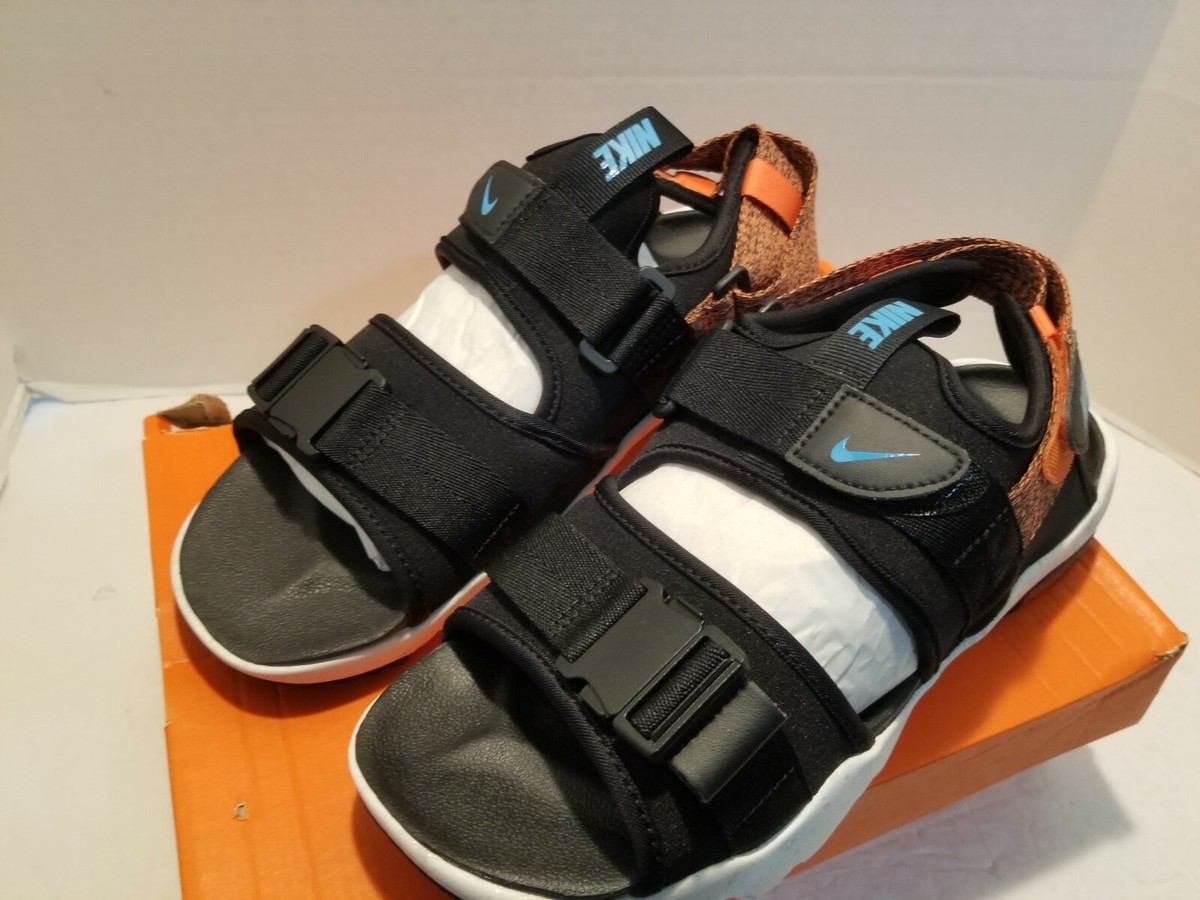 NIKE CANYON SANDAL BLACK TURF ORANGE CW9704-007 SIZE 14 | eBay
